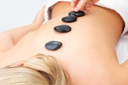 Hot-stone massage